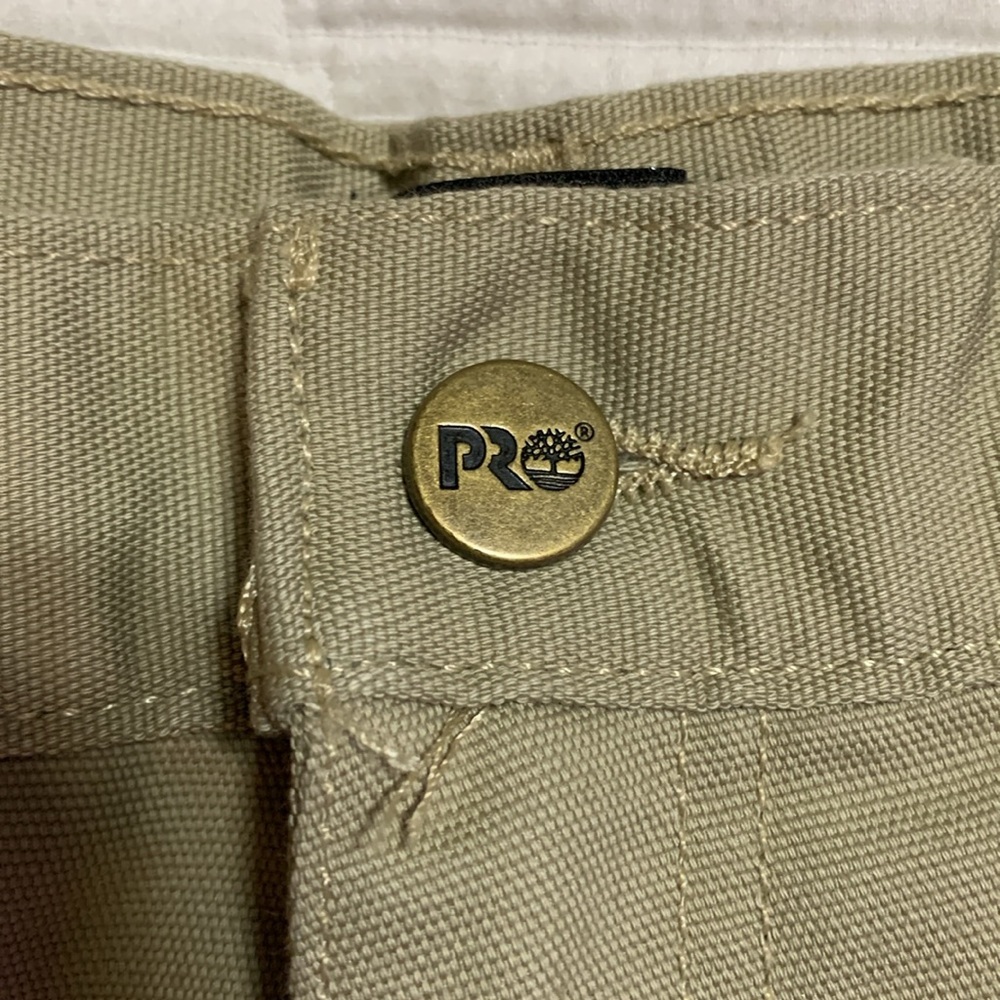 Timberland Pro Men's Straight Fit 46X32 Khaki Work Technical Gorpcore Pants - Picture 5 of 12